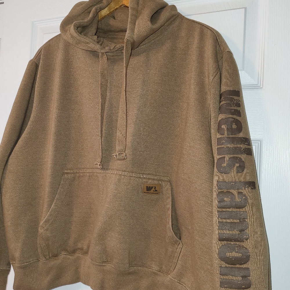 Wells Lamont Workwear Hoodie Men's Size Medium Horses Equestrian Stable - Picture 3 of 9